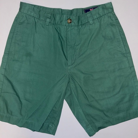 Vineyard Vines Other - NWT Vineyard Vines Club Short men’s flat front 9” chino‎ shorts, green size 30